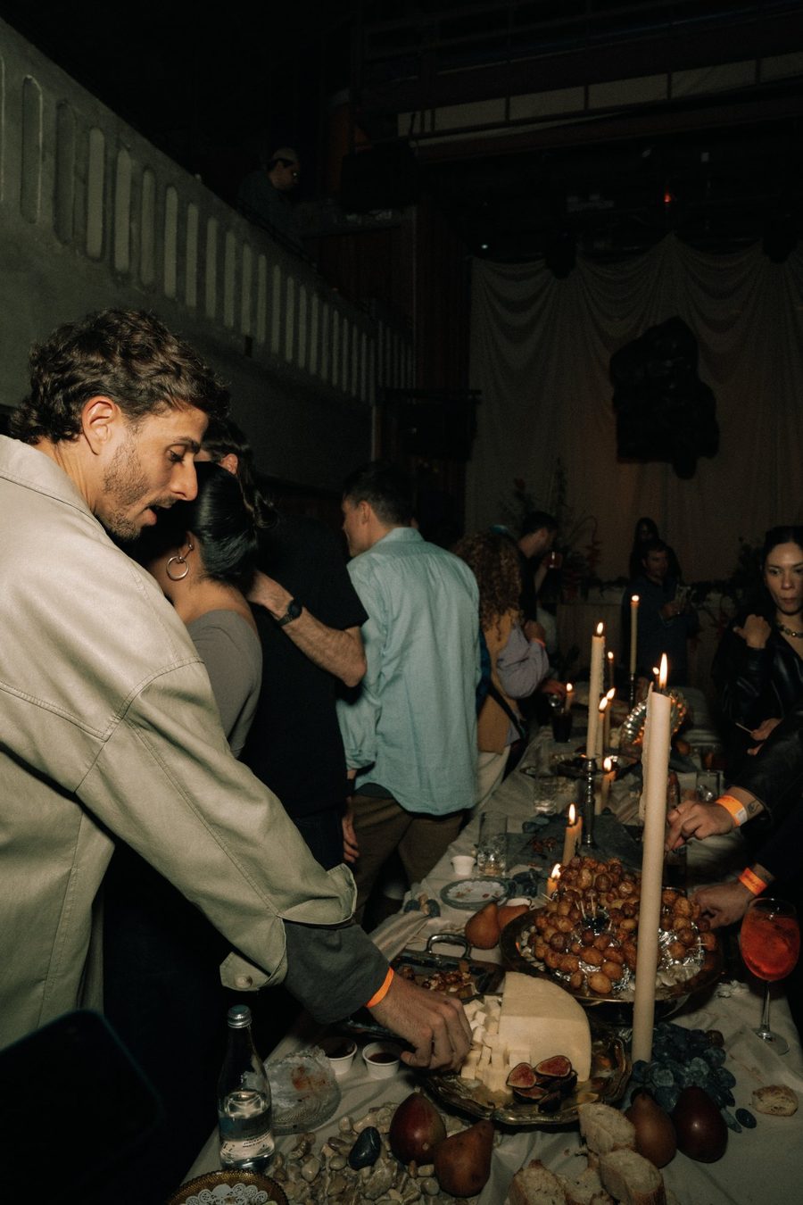Guests at the table