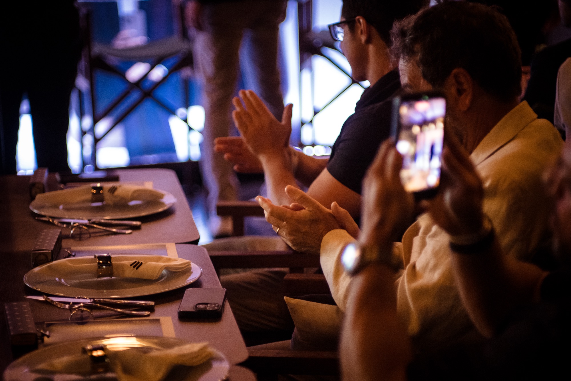 Bitpanda dinner tablescape